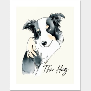 The Hug - Border Collie Posters and Art